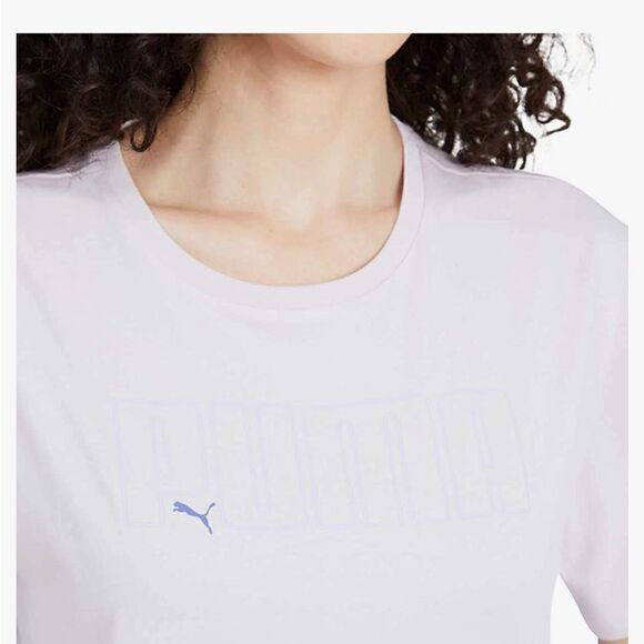 PUMA Womens Boyfriend Logo Tee Shirt - Picture 5 of 8
